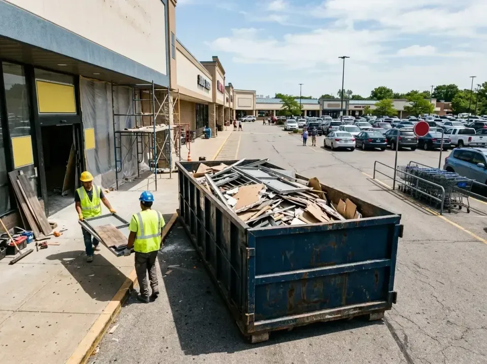 retail-store-renovation-debris-003 — frequently asked questions, Roll-off Dumpster Rentals in Marion, IN